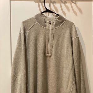 Tommy Bahama Reversible Quarter Zip Pullover